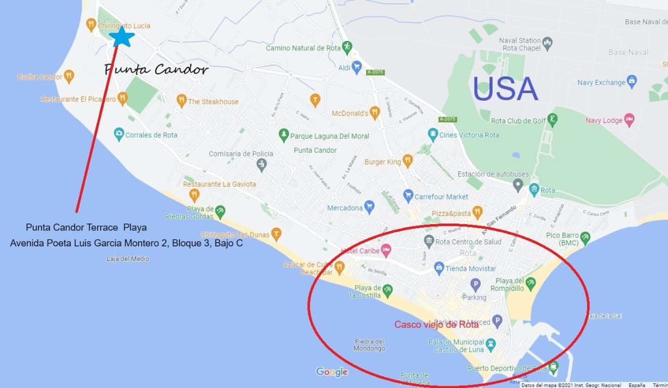 Rota Punta Candor Terrace Playa 3 Bajo C Экстерьер фото
